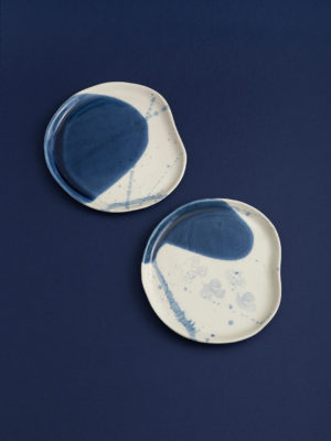 צלחת כחולה / M