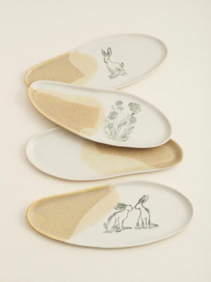 מגש אירוח טבעי / M