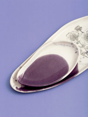 Purple Serving Platter / S