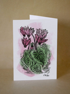 כרטיס ברכה רקפת